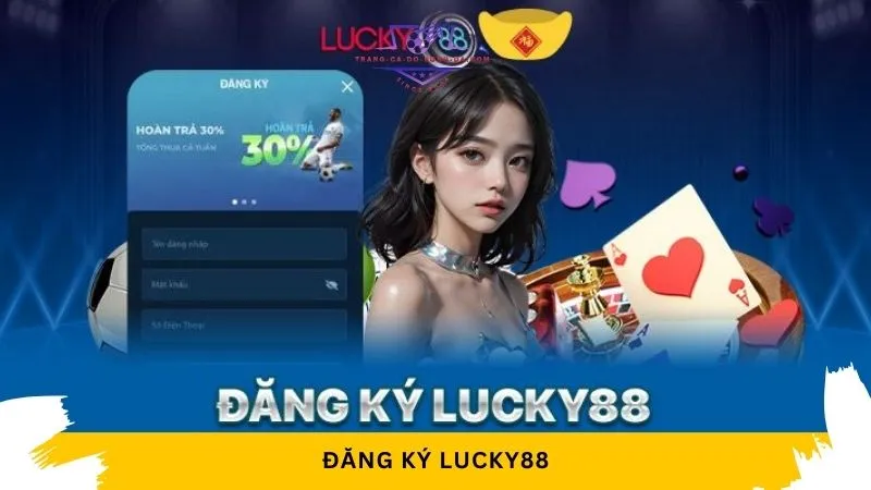 Bảng thông tin đăng ký Lucky88 